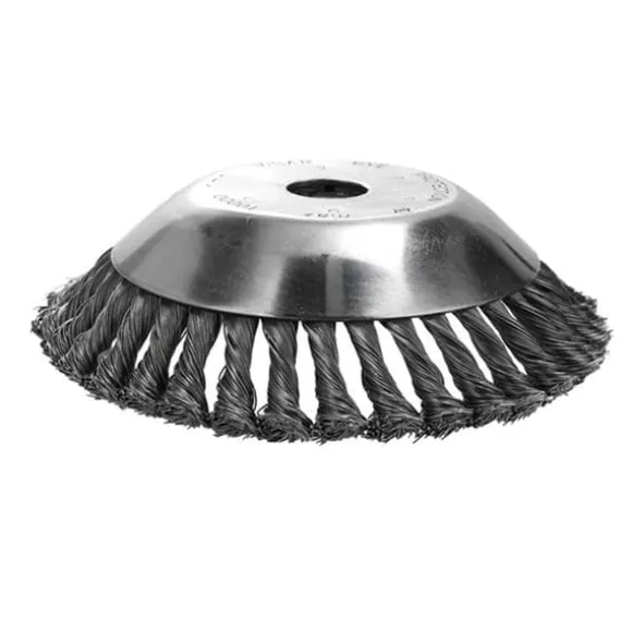 Stålborste Plattrengöring för Röjsåg 20cm