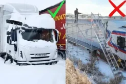 Stor teleskopisk snöskyffel tak snöröjning aluminium 600cm