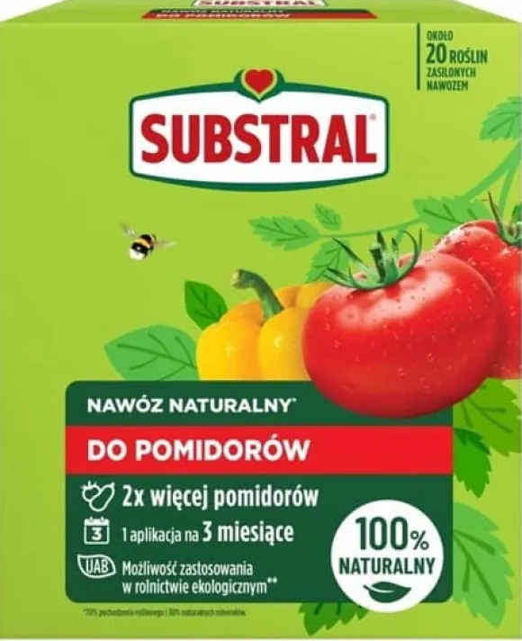 Substral Naturgödsel för tomater 1,2 kg ekologisk