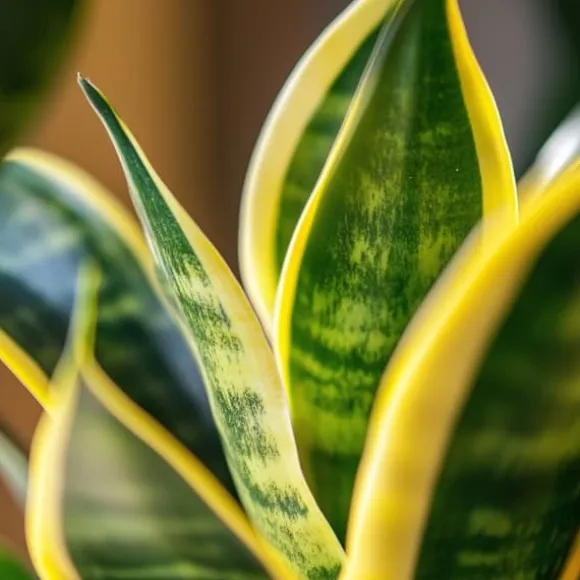 Svärmorstunga - Set om 3 - Sansevieria trifasciata - Höjd 35-40cm - ⌀12cm