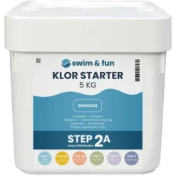 Swim And Fun - Klor Starter Fast Dissolving Granules, 5 kg