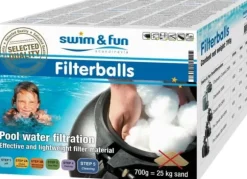 Swim&Fun - Filterbollar 700 g