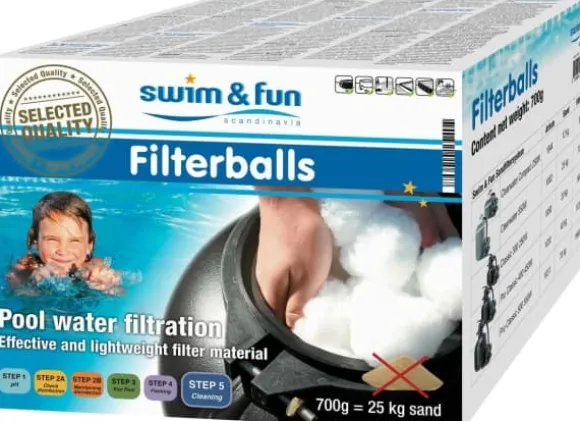 Swim&Fun - Filterbollar 700 g