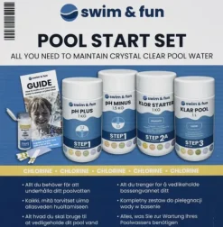 Swim&Fun Pool Starter Set - Med klor