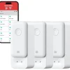 SwitchBot WiFi Vattendetektor - 3 Paket, 100dB Larm, IP67