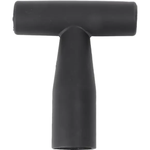 T Grip Spade Handtag Plast Stark Lättvikt Halkfri snöskyffel Handtag 3,4 cm Innerdiameter