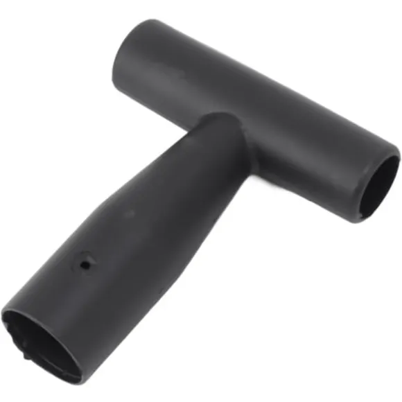 T Grip Spade Handtag Plast Stark Lättvikt Halkfri snöskyffel Handtag 3,4 cm Innerdiameter