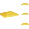 Tak till partytält & lusthus - Living Paviljongtak 270 g/m² 4x3 m gul
