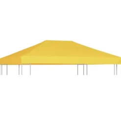 Tak till partytält & lusthus - Living Paviljongtak 270 g/m² 4x3 m gul