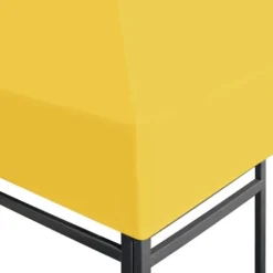 Tak till partytält & lusthus - Living Paviljongtak 270 g/m² 4x3 m gul