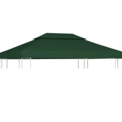 Tak till partytält & lusthus - Living Paviljongtak 310 g/m² 3 x 4 m grön