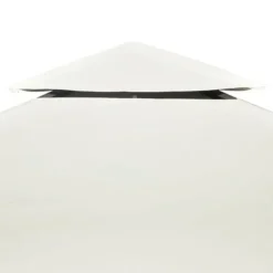 Tak till partytält & lusthus - Living Paviljongtak 310 g/m² 3 x 3 m gräddvit
