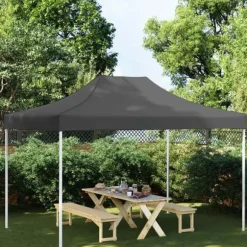 Tak till partytält 4,5x3 m antracit 270 g/m²