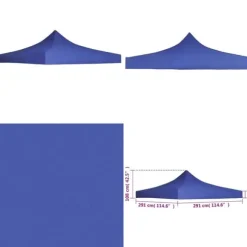 Tak till partytält 3x3 m blå - Tak Tält - Tak Partytält - Home & Living