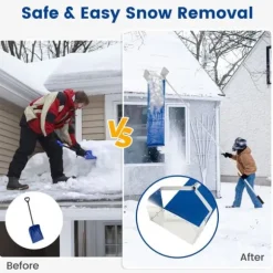 Takkratta, 624x44x23 cm, Silverblå