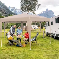 Takttält, 400x348 cm, Khaki