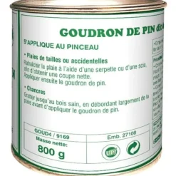 Talltjära - PELTON - GOUD4 - 800 g - Läker sår på träd och buskar - Klar att använda