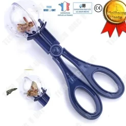 TD® Insect Catcher Capture Dispenser Mat Insektsklämma Daggmask Spindlar Reptiler Fjärilar Sax Billigt Kit