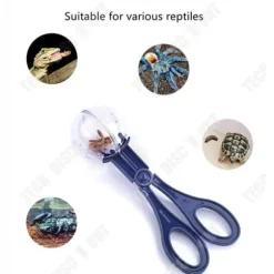 TD® Insect Catcher Capture Dispenser Mat Insektsklämma Daggmask Spindlar Reptiler Fjärilar Sax Billigt Kit