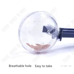 TD® Insect Catcher Capture Dispenser Mat Insektsklämma Daggmask Spindlar Reptiler Fjärilar Sax Billigt Kit