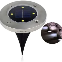 TD® Solar lampa utomhus spotlight rörelsesensor led kraftfull varm stor kapacitet infälld ljus trädgård park