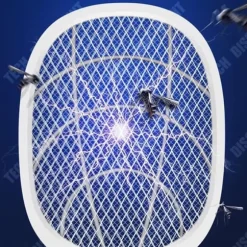 TD® två-i-ett USB-uppladdningsbar elektrisk myggsmällare och automatisk flugljus för att fånga och döda myggor