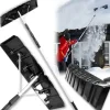 Teleskopskrapa, snöskyffel för taket, aluminium, hopfällbar