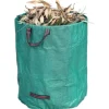 Återanvändbar trädgårdssäck - 272 liter - Grön - 76 cm hög - 66 cm i diameter