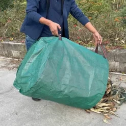 Återanvändbar trädgårdssäck - 272 liter - Grön - 76 cm hög - 66 cm i diameter