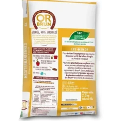 Terra för citrusfrukter & Medelhavsväxter - OR BRUN - OBRTAGR6U - 6L - Olivträd, Palms & Cycas