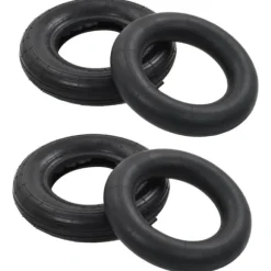 The Living Store Däck och innerslang till säckkärra 4 delar 3.50-8 4PR gummi - Delar till skottkärror