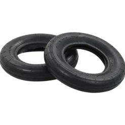 The Living Store Däck och innerslang till säckkärra 4 delar 3.50-8 4PR gummi - Delar till skottkärror