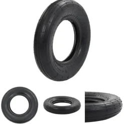 The Living Store Däck till skottkärra 3.50-8 4PR gummi - Delar till skottkärror