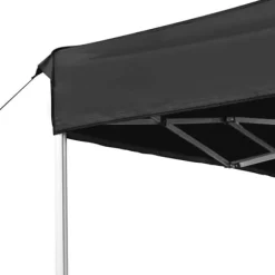 The Living Store Hopfällbart partytält aluminium 4,5x3 m antracit - Partytält & paviljoner