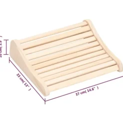 The Living Store Nackstöd för bastu furu - Bastutillbehör