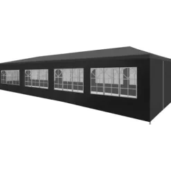 The Living Store Partytält antracit 3x12 m - Partytält & paviljoner