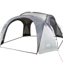 The Living Store Partytält vit och grå vattentät - Tält