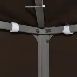 The Living Store Paviljongtak 310 g/m² 3x3 m brun - Tak till partytält & lusthus