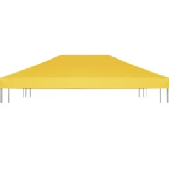 The Living Store Paviljongtak 270 g/m² 4x3 m gul - Tak till partytält & lusthus