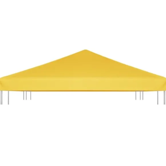 The Living Store Paviljongtak 270 g/m² 4x3 m gul - Tak till partytält & lusthus