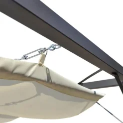 The Living Store Paviljong med justerbart soltak - Partytält & paviljoner