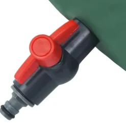 The Living Store Regntunna hopfällbar med kran 1250 L - Bevattning