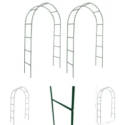 The Living Store Rosenbåge för klätterväxter 2 st - Bersåer, spaljéer & pergolor