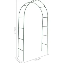 The Living Store Rosenbåge för klätterväxter 2 st - Bersåer, spaljéer & pergolor