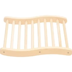 The Living Store Ryggstöd för bastu S-format massiv furu - Bastutillbehör