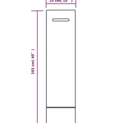 The Living Store Sandsäckar 25 st mörkgrön 103x25 cm HDPE - Industrilager