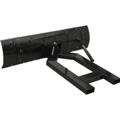 The Living Store Snöplog för gaffeltruck 150x38 cm svart - Snöskyfflar