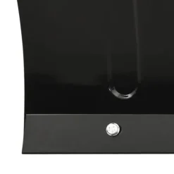 The Living Store Snöplog för gaffeltruck 150x38 cm svart - Snöskyfflar