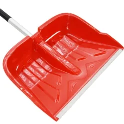 The Living Store Snöskyffel röd 136 cm aluminium - Snöskyfflar