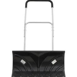 The Living Store Snöskyffel med utdragbart handtag svart 66 cm stålblad - Snöskyfflar